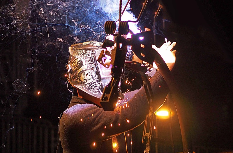 soudure et assemblage d'oeuvre metalitiques et artistiques